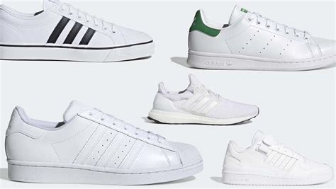 witte sneakers adidas kind|best white Adidas shoes.